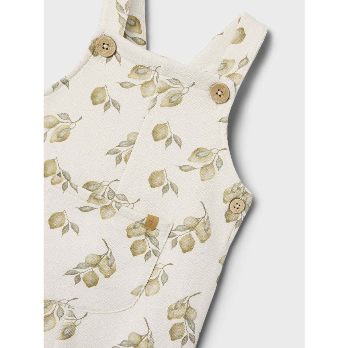 Lil'Atelier Turtledove Lemons Nbnjobo Kio Loose Sweat Overall Lil