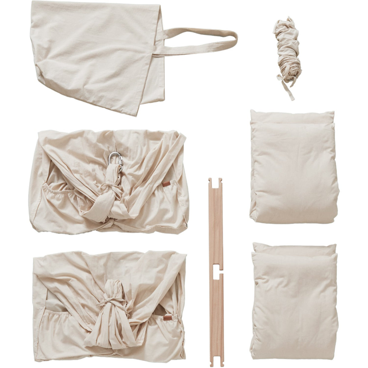 MEMBANTU Nature Organic Tvillinge Slyngevugge Basic