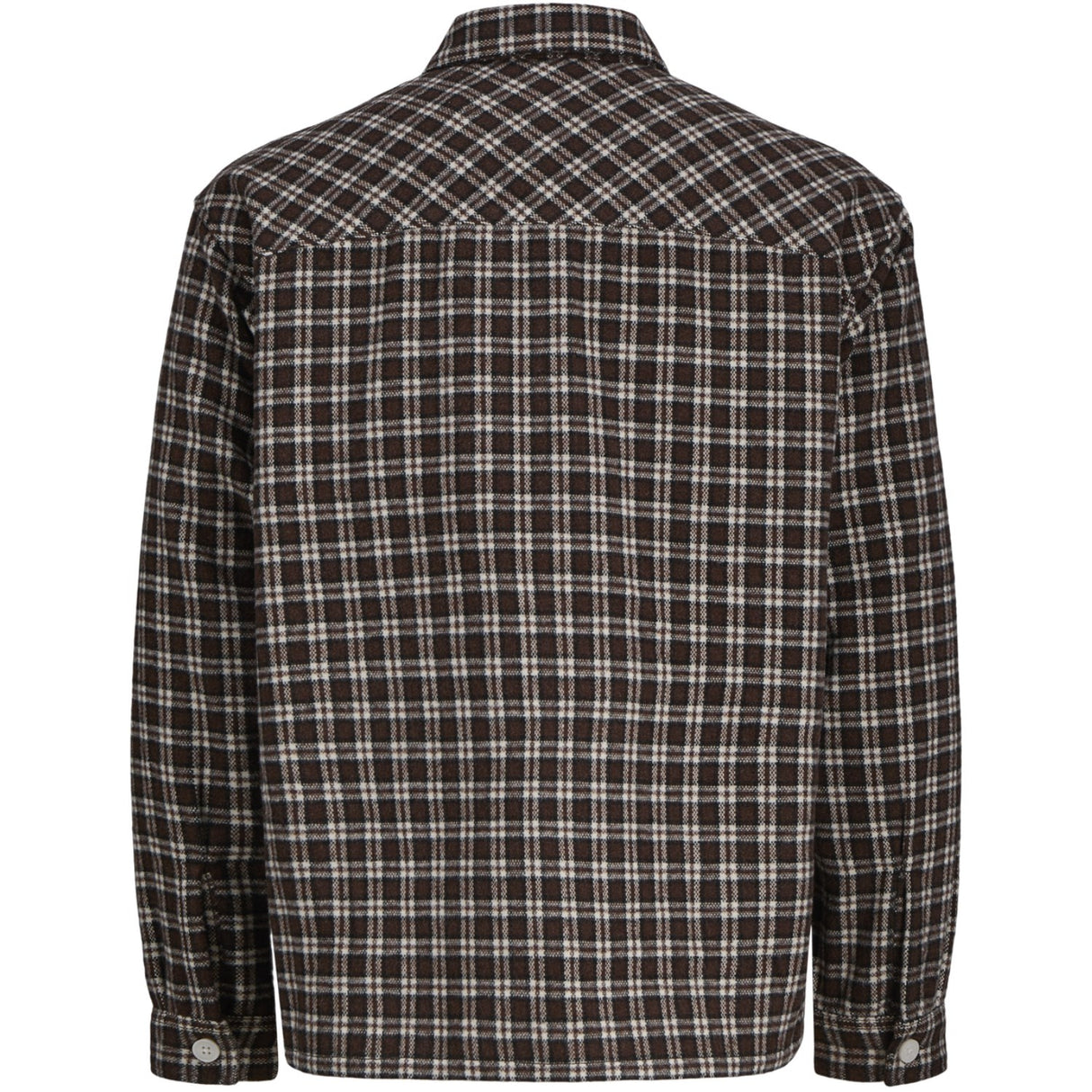 Jack & Jones Junior Deep Mahogany Jorinwood Brushed Overshirt Ls Jnr