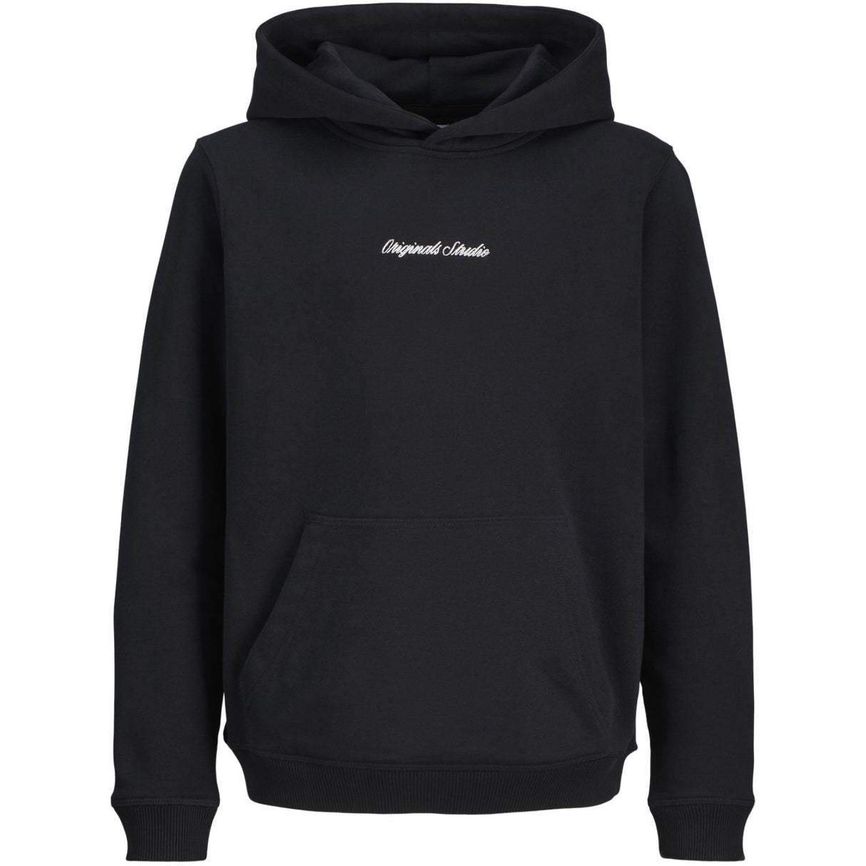 Jack & Jones Junior Black Jornorrebro Emb Sweat Hætte Noos Jnr