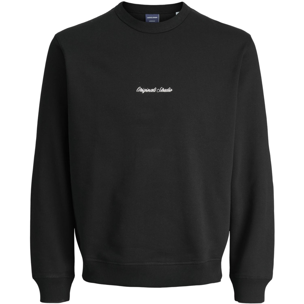 Jack & Jones Junior Black Jornorrebro Emb Sweat Crew Noos Jnr