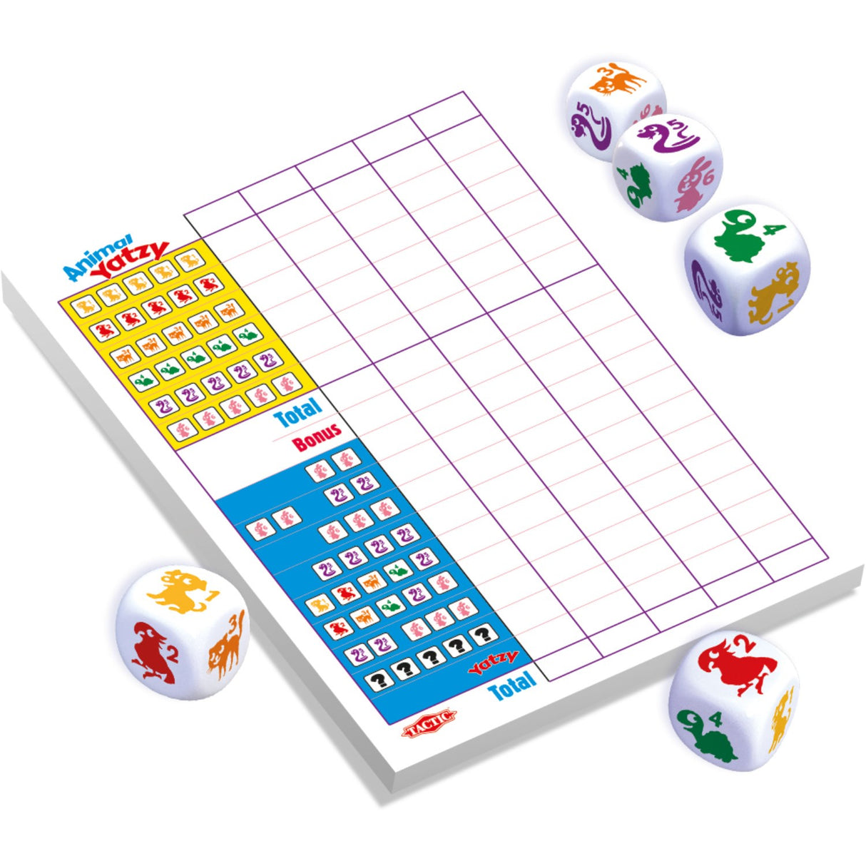Tactic Games Yatzy Med Dyr Rejse Spil