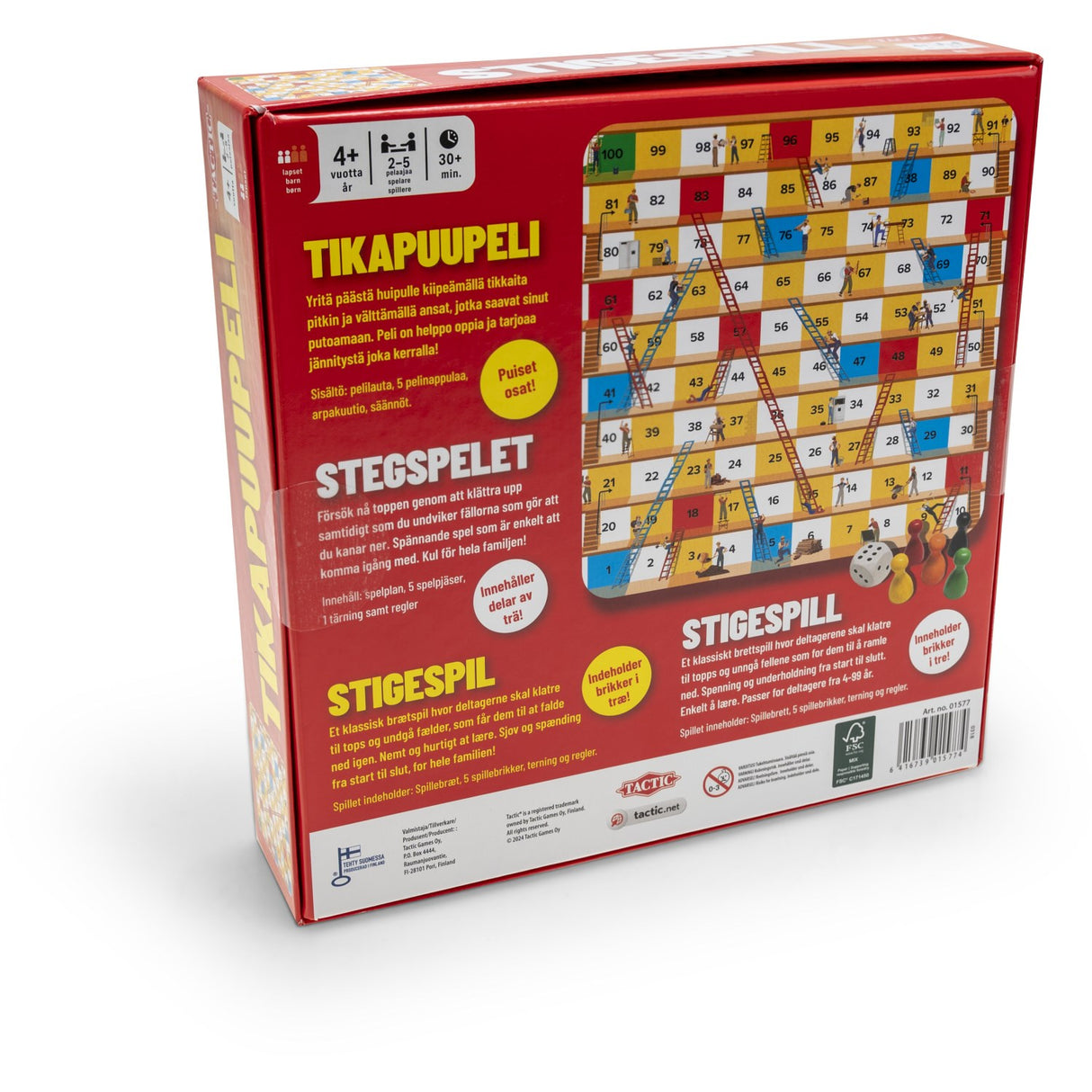 Tactic Games Stige-Spillet