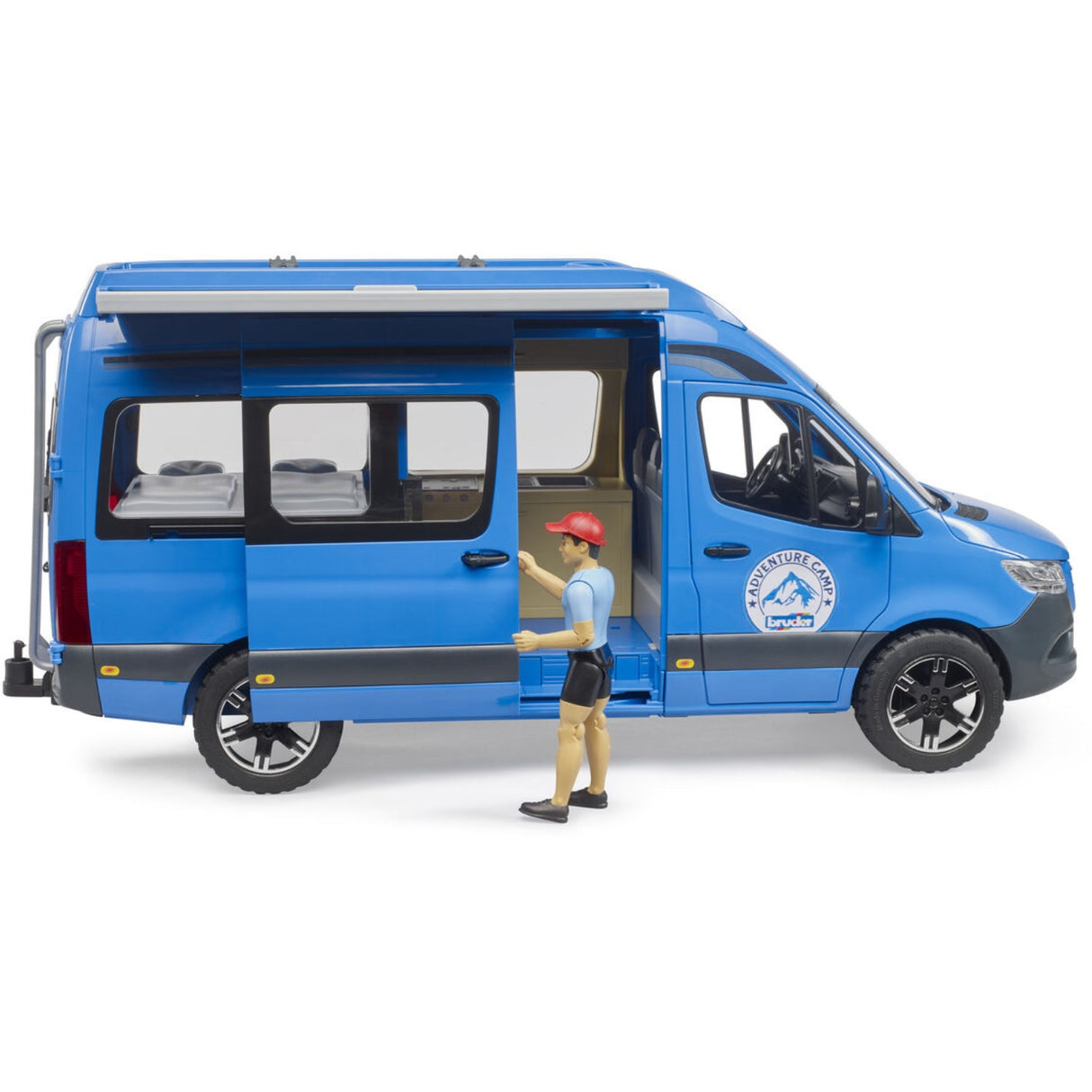 Bruder Mb Sprinter Camper Med Chauffør Og Tilbehør