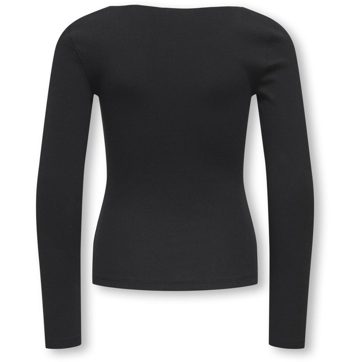 kids ONLY Black Cloud Dancer Bow Kogsofia L/S Sløjfe Top Jrs