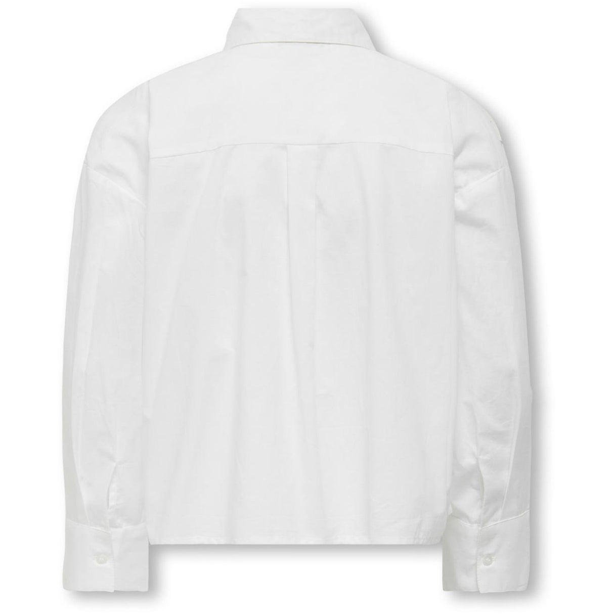 kids ONLY Bright White Rhinestones Koglina Stone Oversize L/S Skjorte Wvn