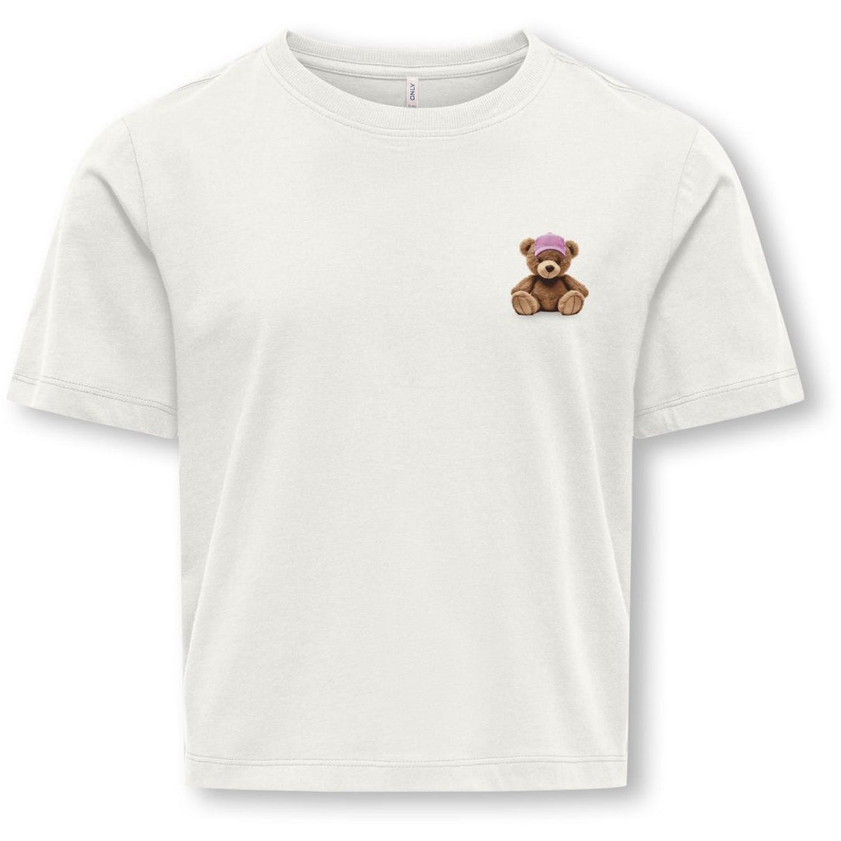 kids ONLY Cloud Dancer Teddy Cap Kogrex S/S Printed Top Jrs