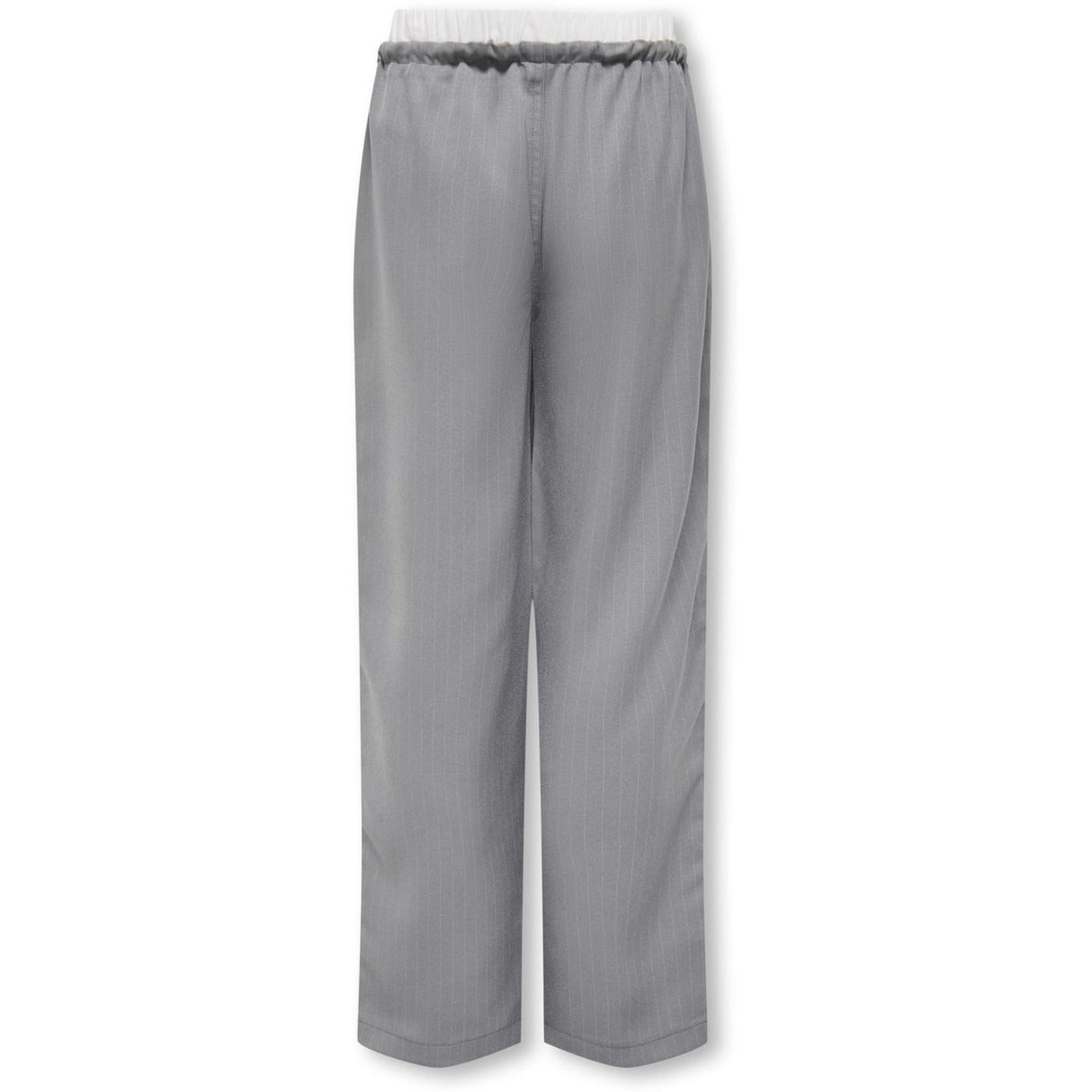 kids ONLY Medium Grey Melange Boxer White Kogmiley Life Pinstr. Boxer Str Bukser Pnt