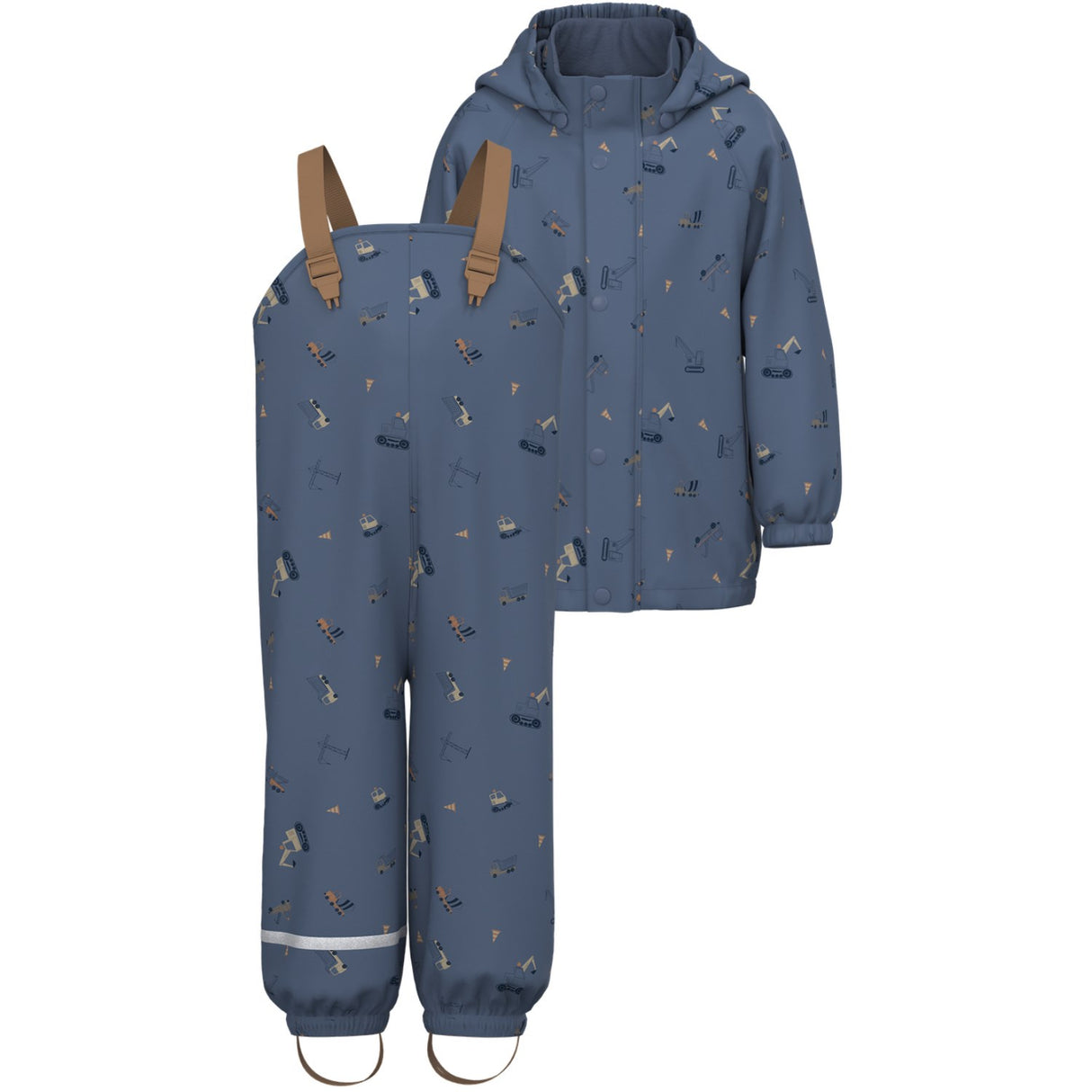 Name It Vintage Indigo Nmmdry10 Rain Set Au Aop Fo