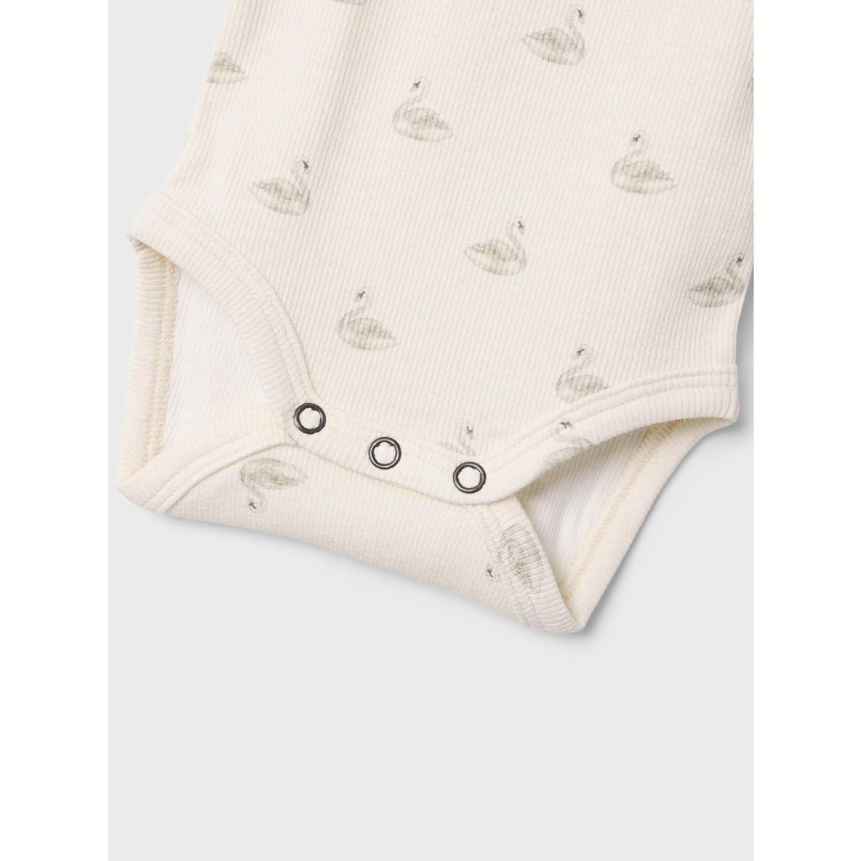 Lil'Atelier Pastel Parchment Swan Nbfgavo Eko Ls Slim Body Lil Noos