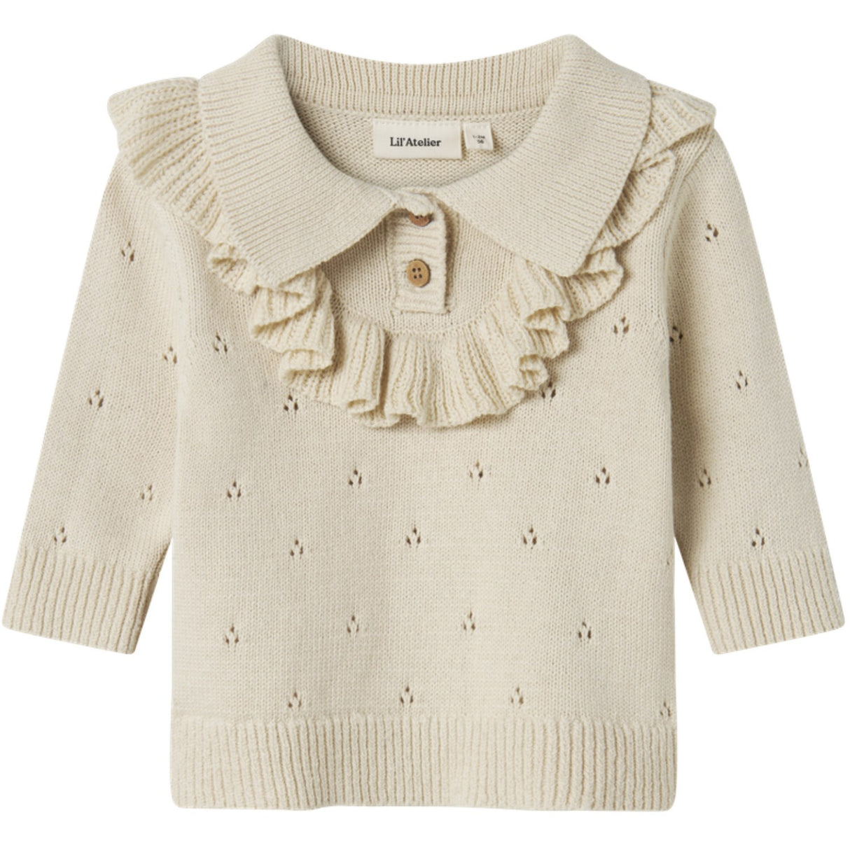 Lil'Atelier Turtledove Nbfnakita Ls Loose Strik Lil