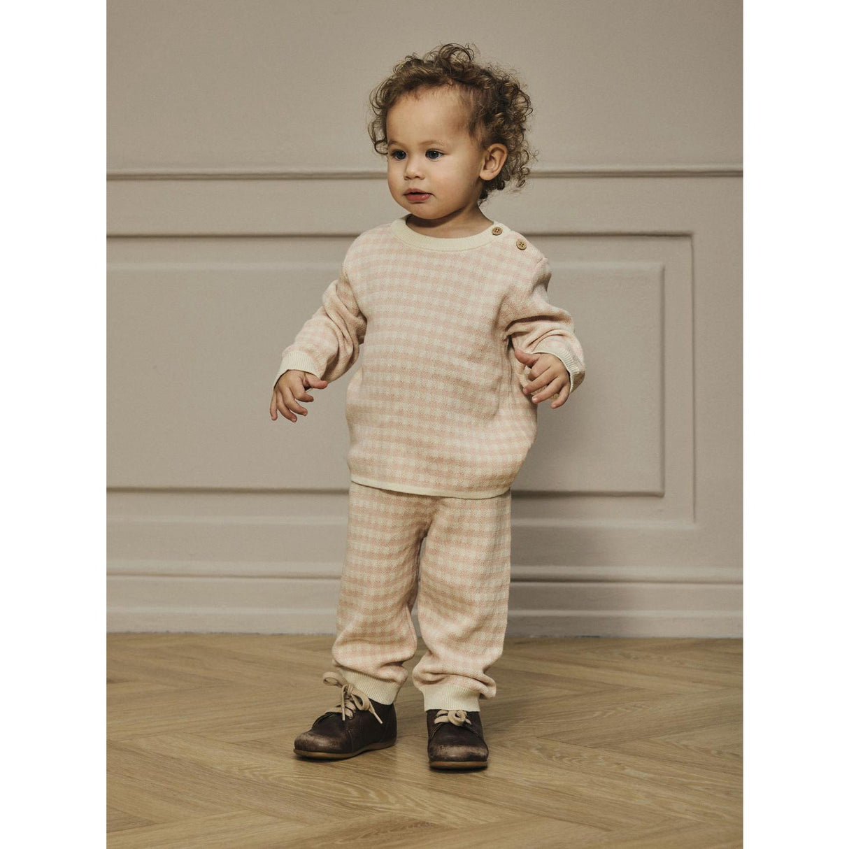 Lil'Atelier Cameo Rose Nbfnadie Strik Pant Lil