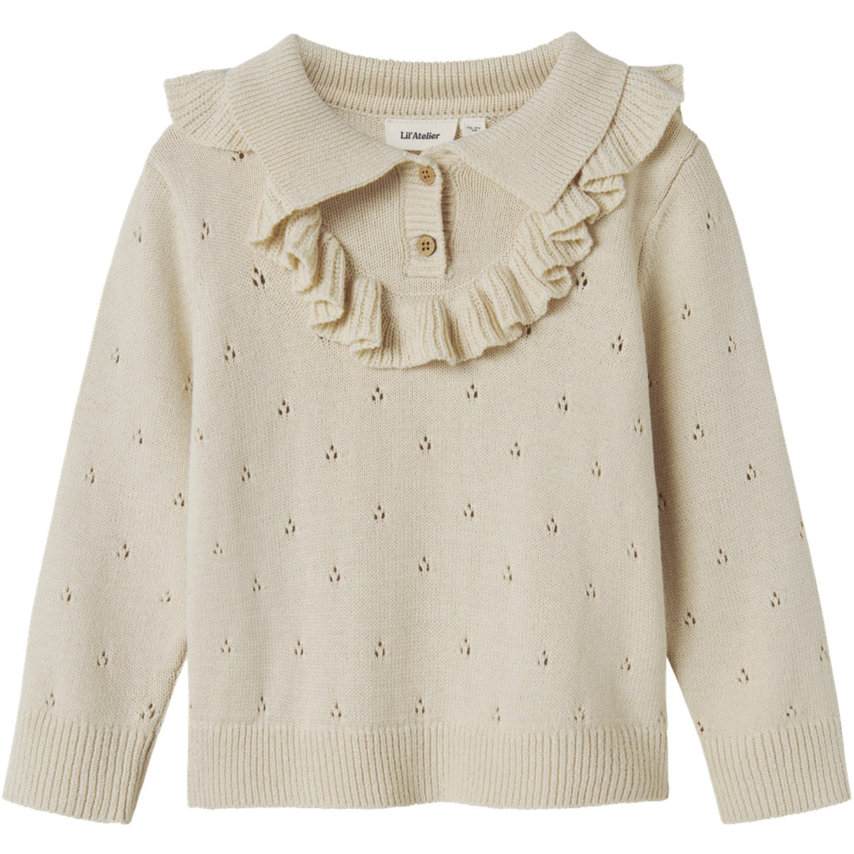 Lil'Atelier Turtledove Nmfnakita Ls Loose Strik Lil