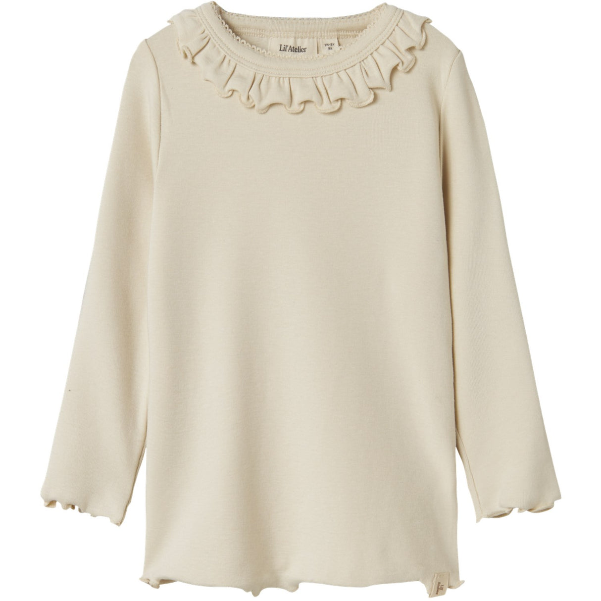 Lil'Atelier Turtledove Nmfgayo Koj Ls Slim Top Lil