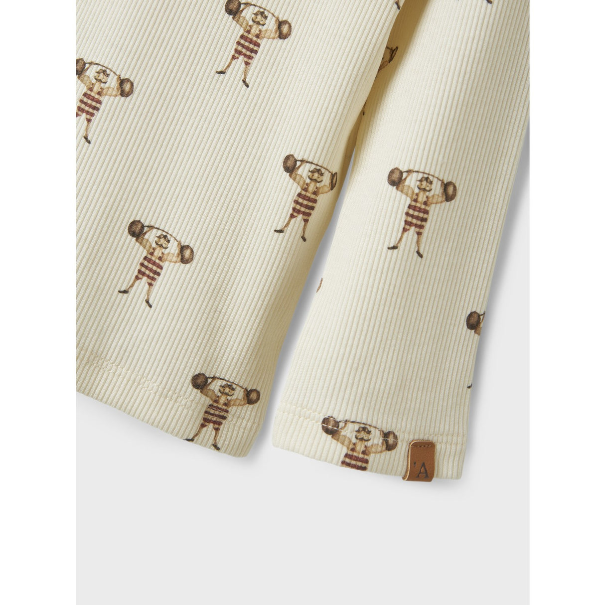 Lil'Atelier Turtledove Strong Man Nmmlavo Enk Ls Slim Top Lil