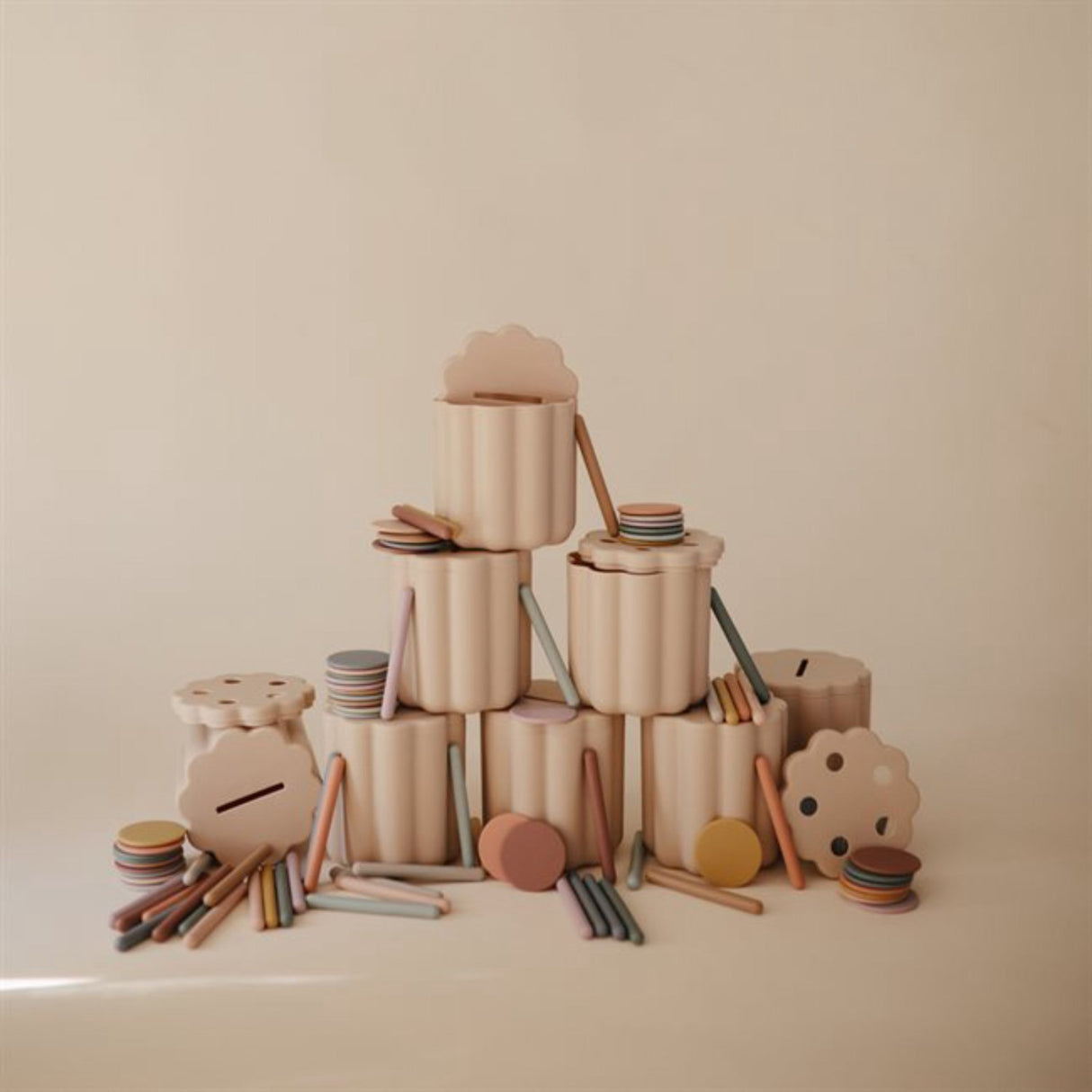 Mushie Coin & Tube Sorteringssæt