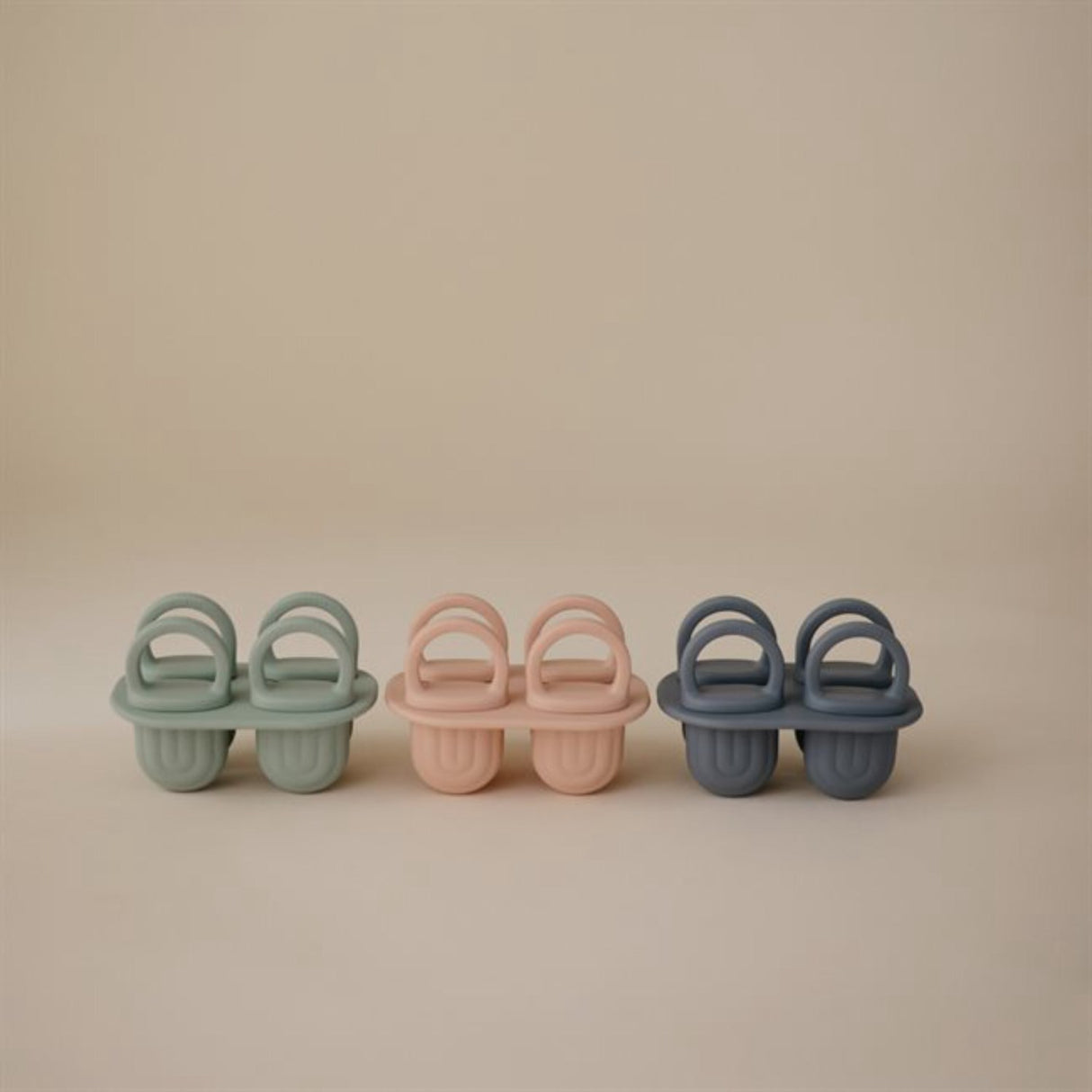 Mushie Blush Toddler Ice Pop Tray