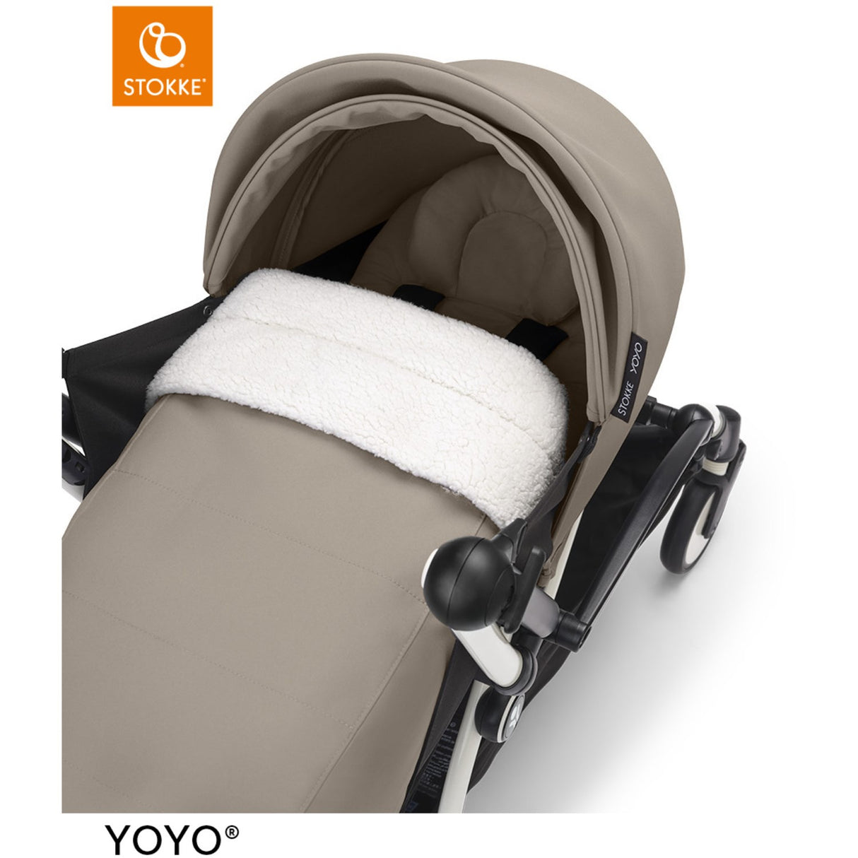Stokke® Taupe Yoyo® 0+ Nyfødt Pakke