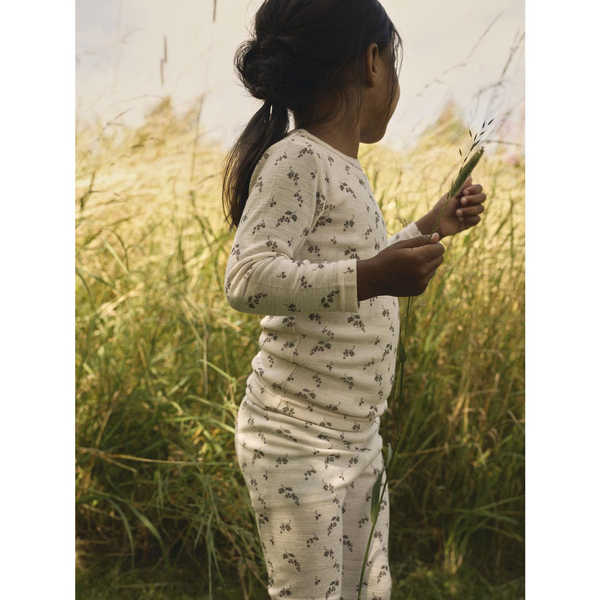 Lil'Atelier Morganite Berry Nmfnoel Nia Uld Ls Slim Top Lil