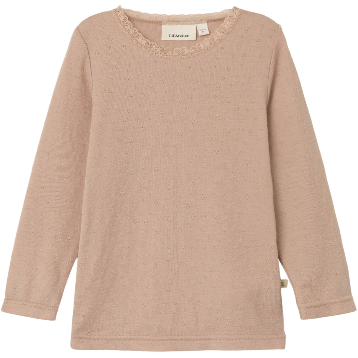 Lil'Atelier Roebuck Nmfnoel Nab Uld Ls Slim Top Lil