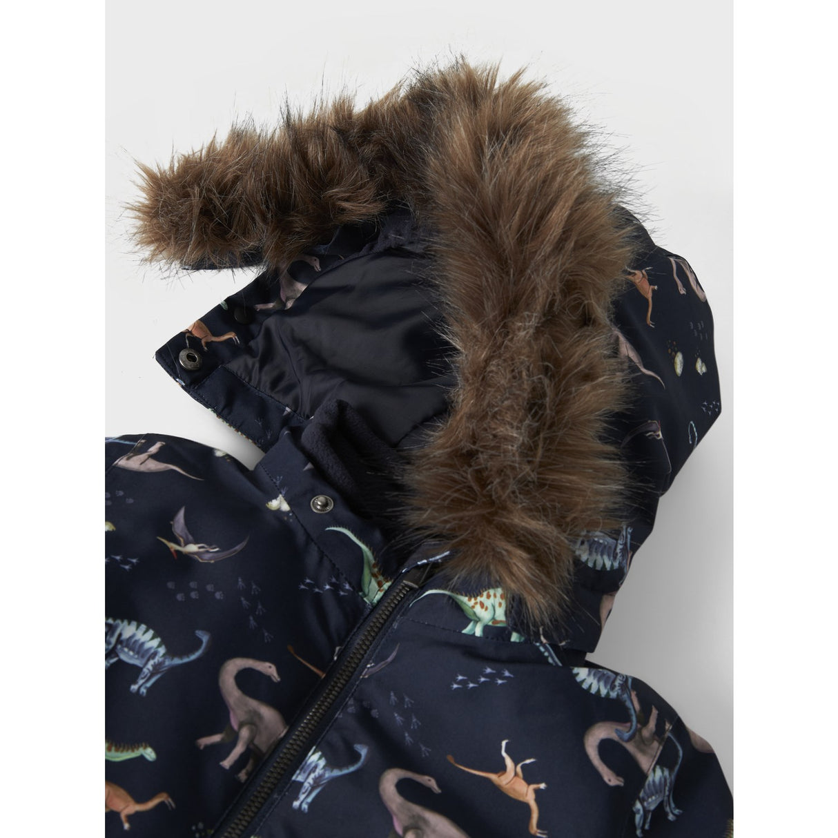 Name It Dark Sapphire Dino Earth Nmmsnow10 Dragt Aop Fo Noos