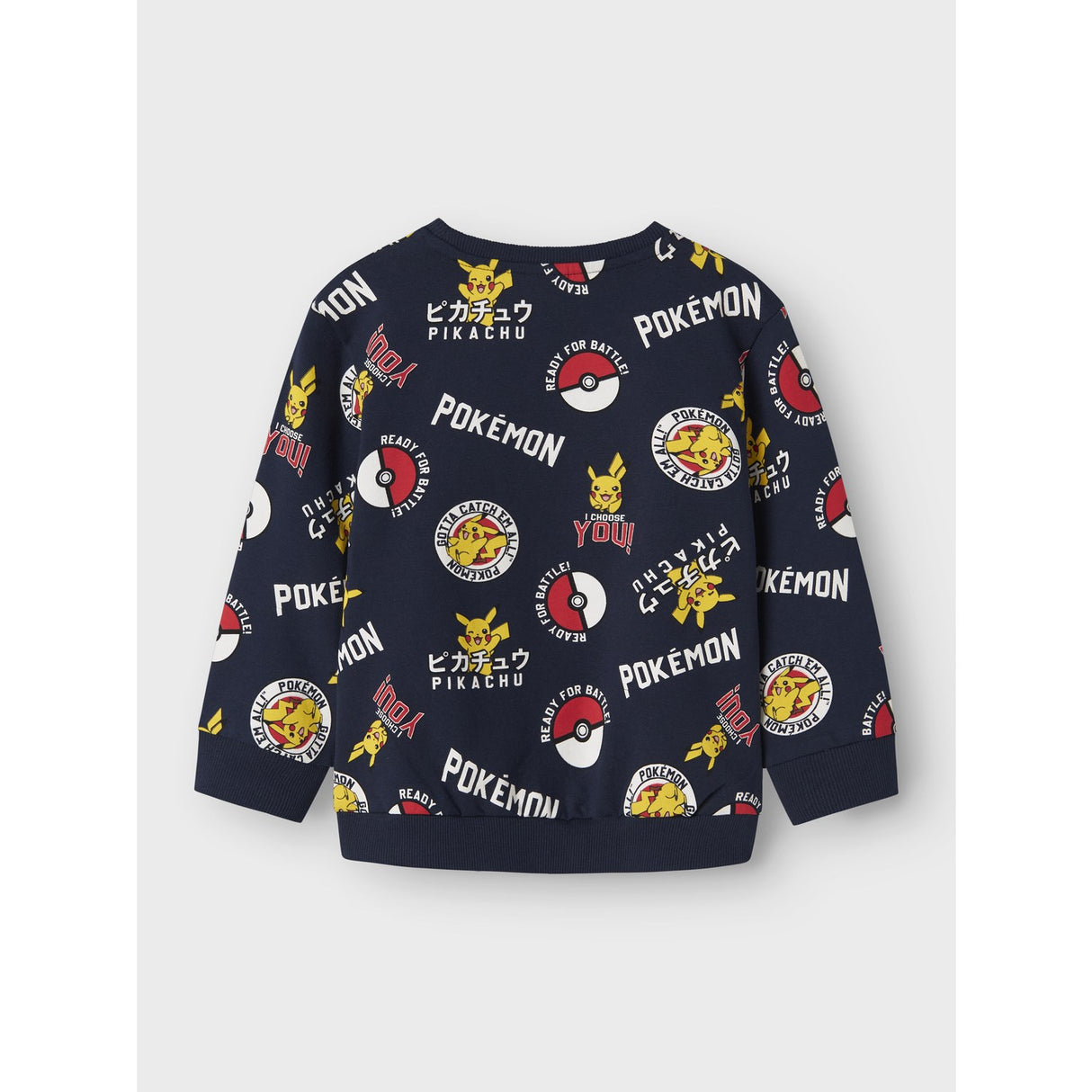Name It Navy Blazer Nmmsilo Pokemon Nreg Sweat Bru Sky