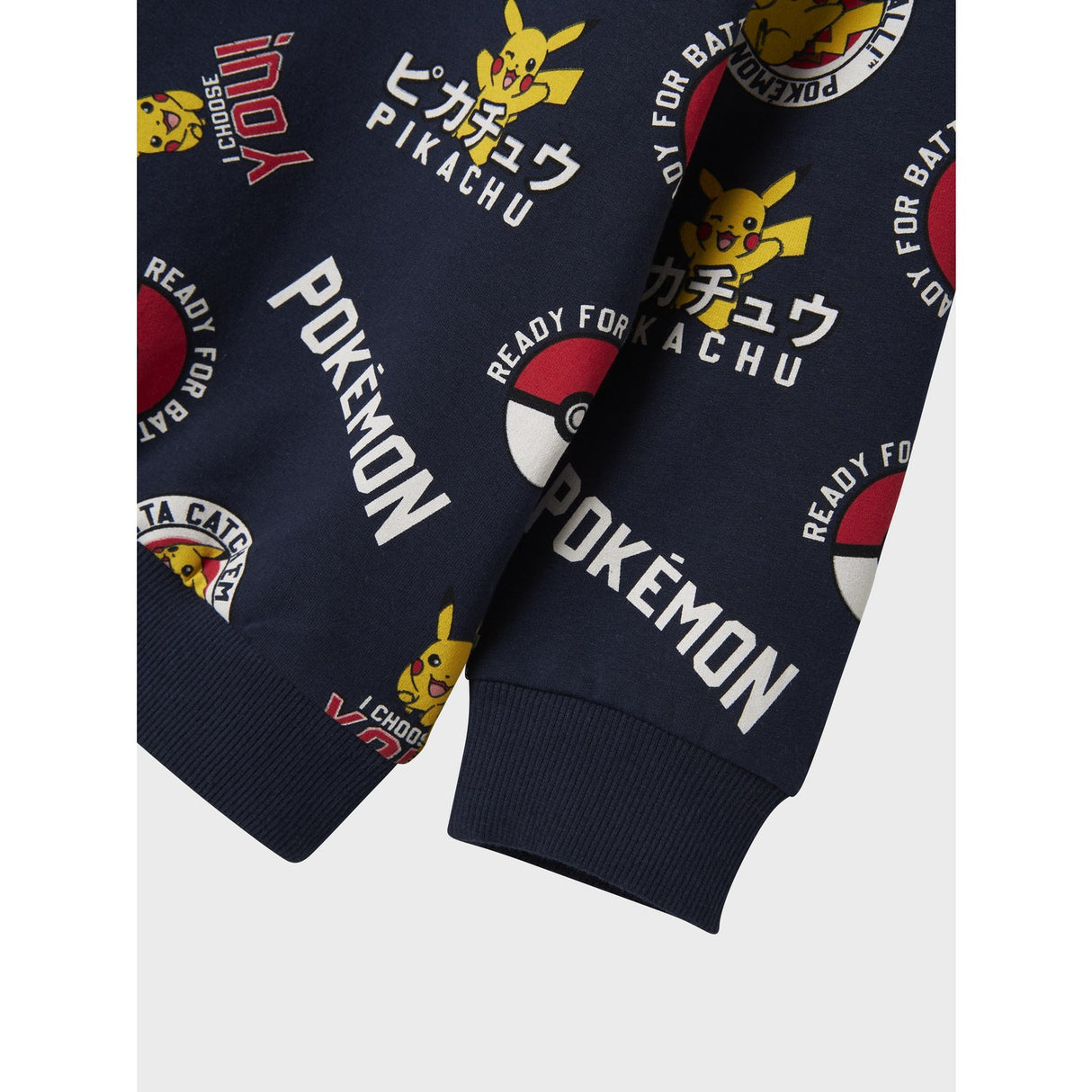 Name It Navy Blazer Nmmsilo Pokemon Nreg Sweat Bru Sky