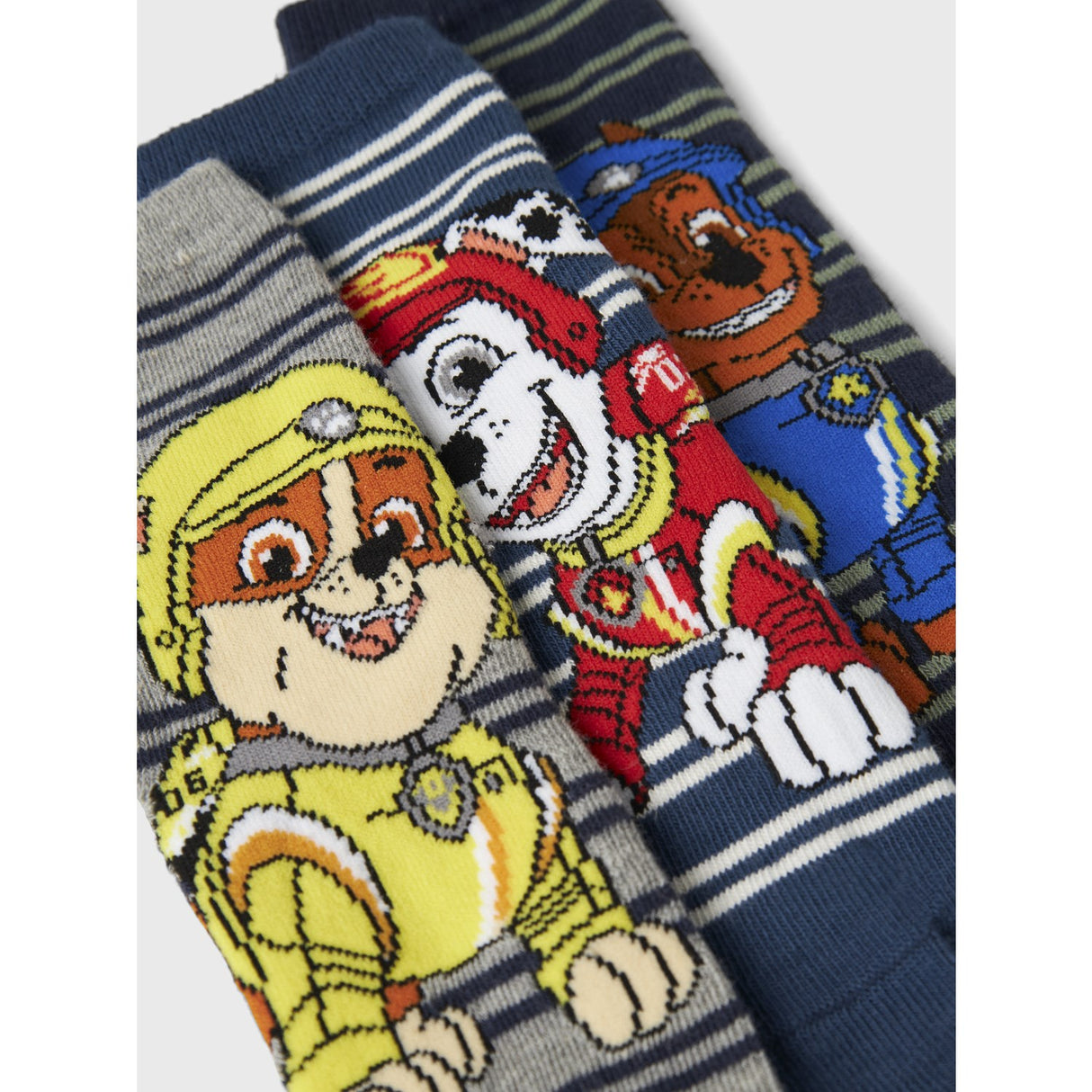 Name It Insignia Blue Nmmsommer Paw 3-Pak Strømper Cplg