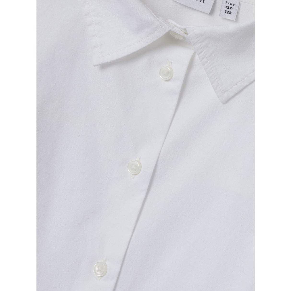 Name It Cloud Dancer Nkfniara Ls Rlx Skjorte