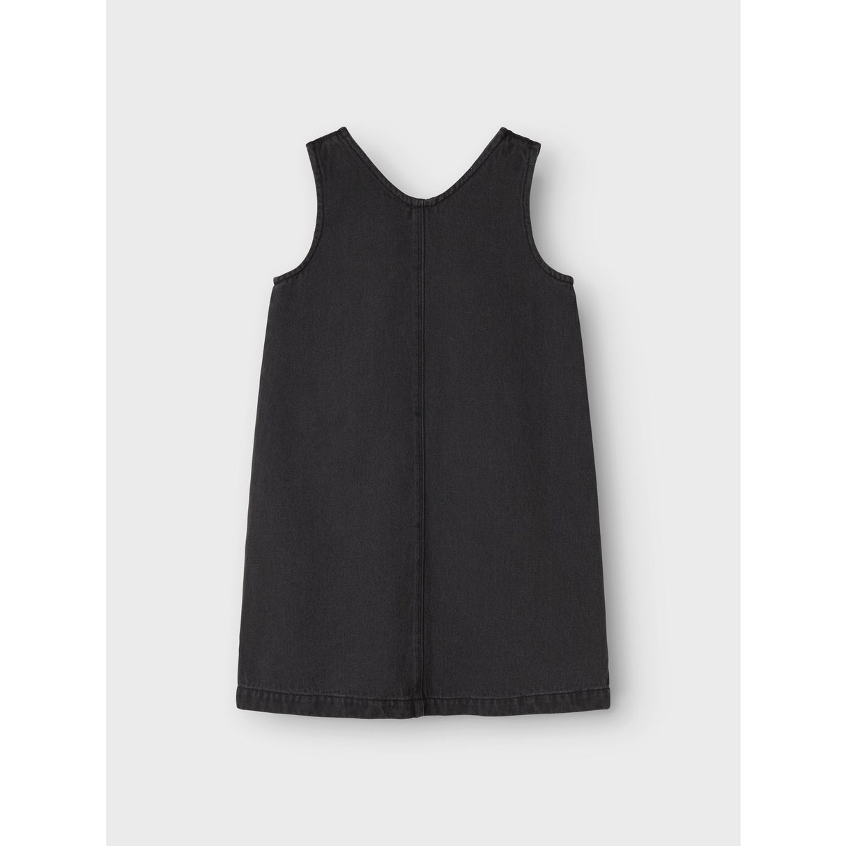 Name It Dark Grey Denim Nkfmonala Sl Loose Kjole 8810-Im O