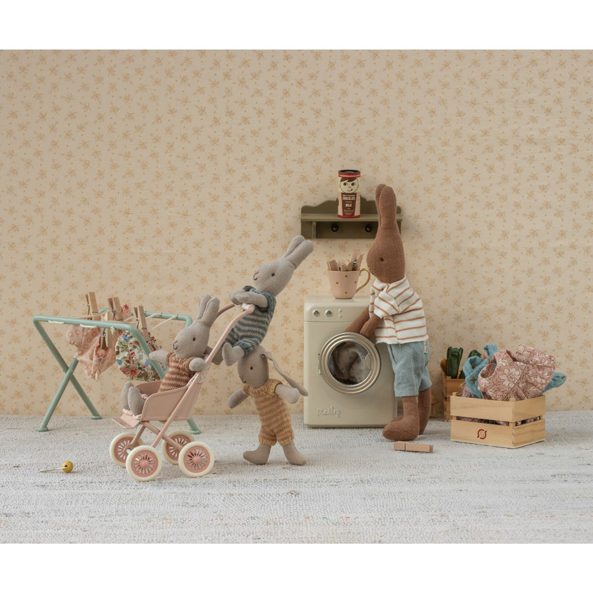 Maileg Klapvogn, Micro - Powder