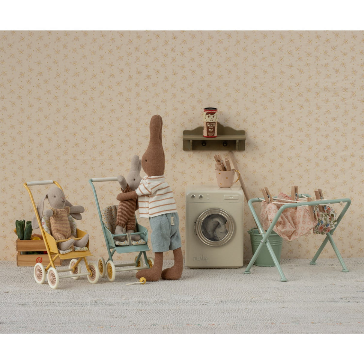 Maileg Klapvogn, Micro - Mint