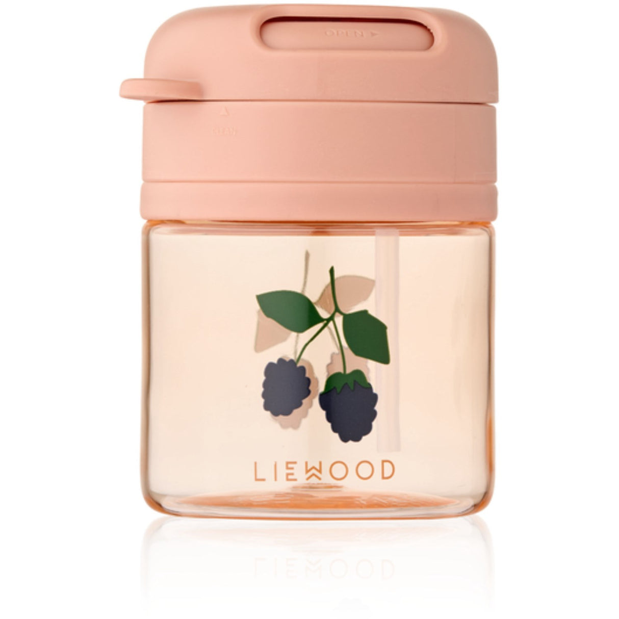 LIEWOOD Berry / Pale Tuscany Pavia Tritan Sugerør Kop 280ml