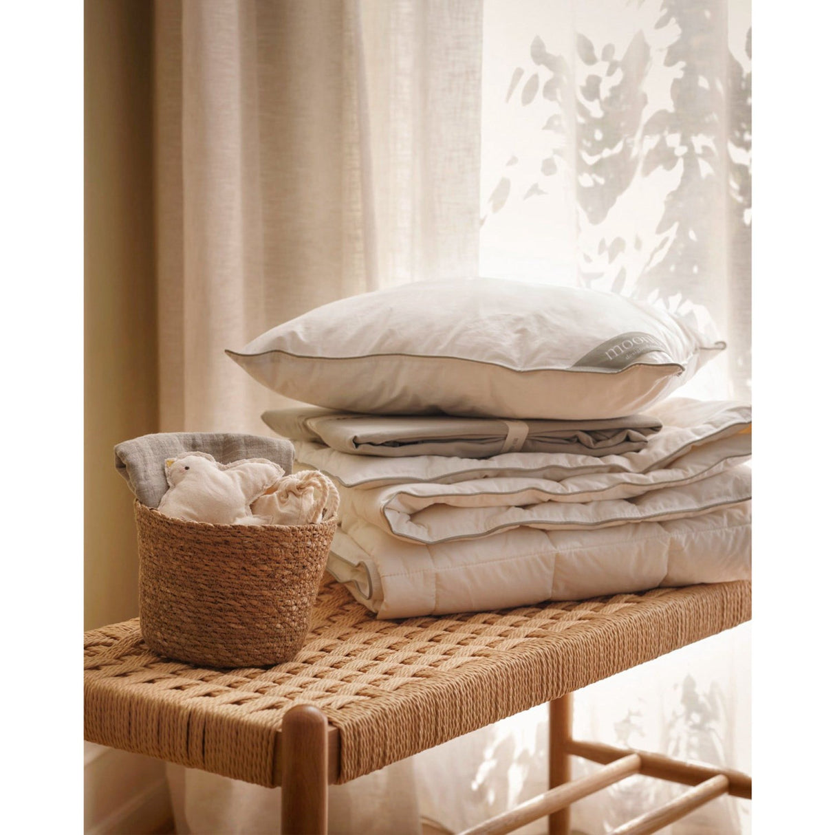 Moonboon White Bambus Dyne Voksen