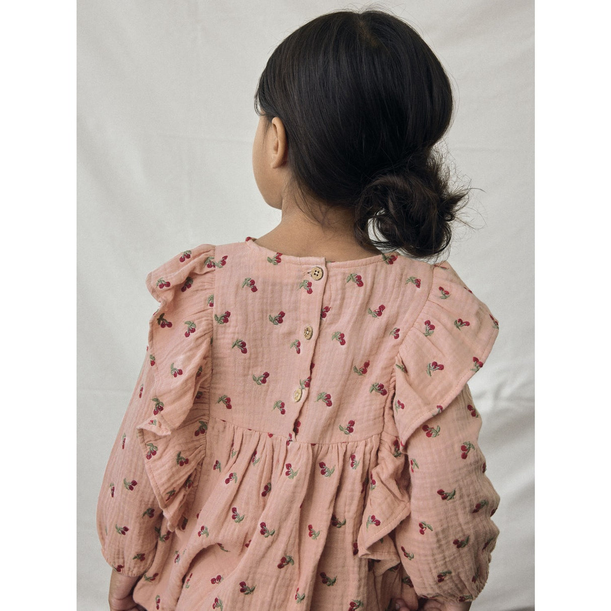 Lil'Atelier Misty Rose Nmfkoala Ls Loose Kjole Lil