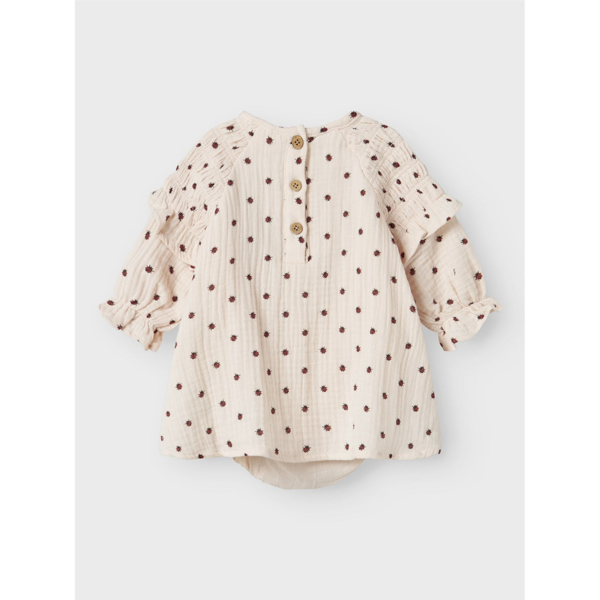 Lil'Atelier Silver Peony Nbflilia Ls Loose Skjorte Kjole Body Lil