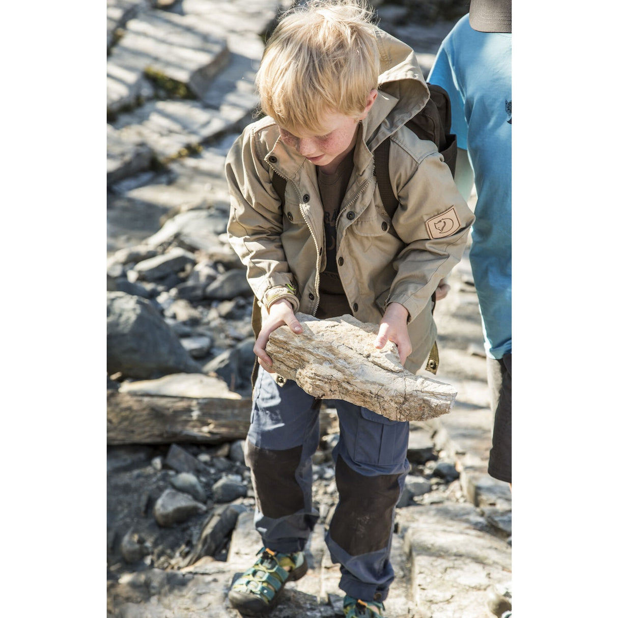 Fjällräven Mountain Blue Kids Vidda Arbejdsbukser