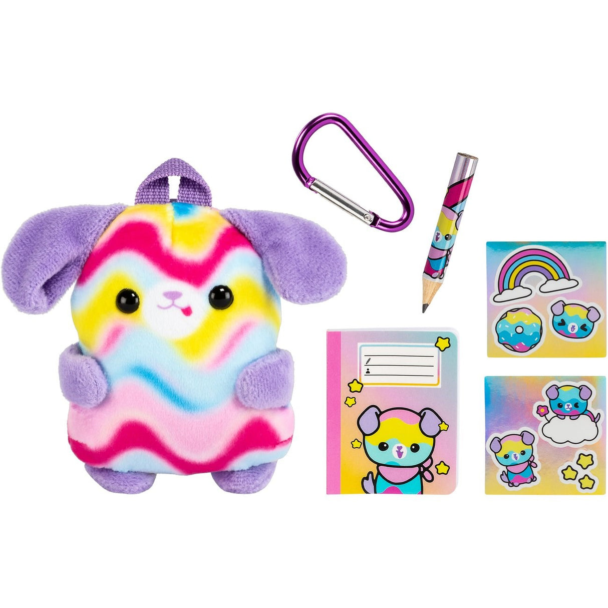 Real Littles Rygsæk Plysven Hund