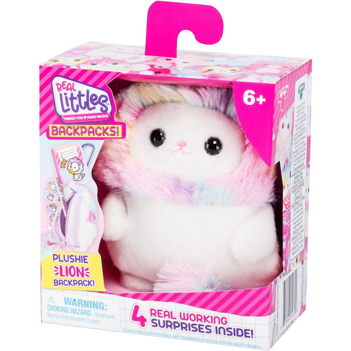 Real Littles Rygsæk Plysven Løve