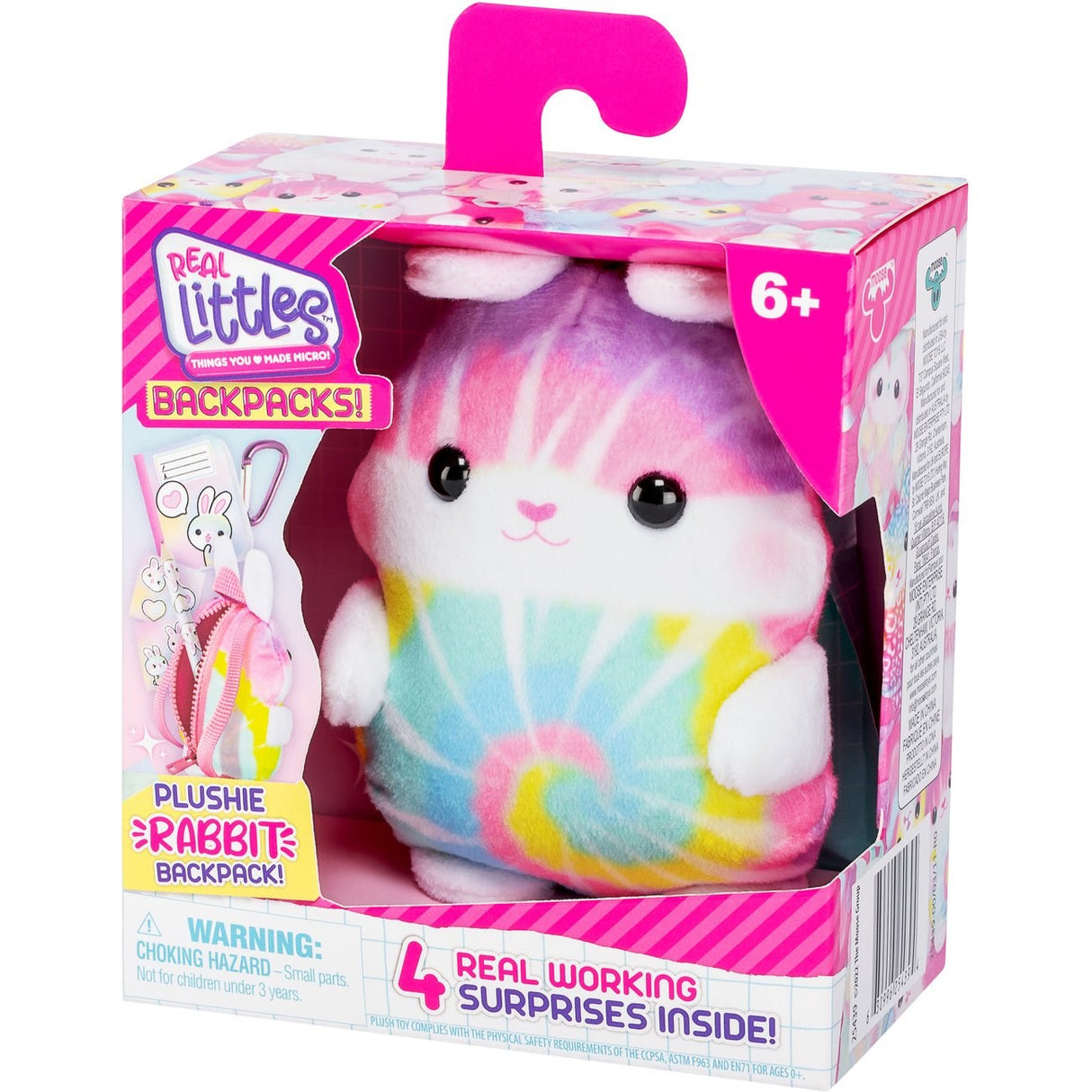 Real Littles Rygsæk Plysven Kanin