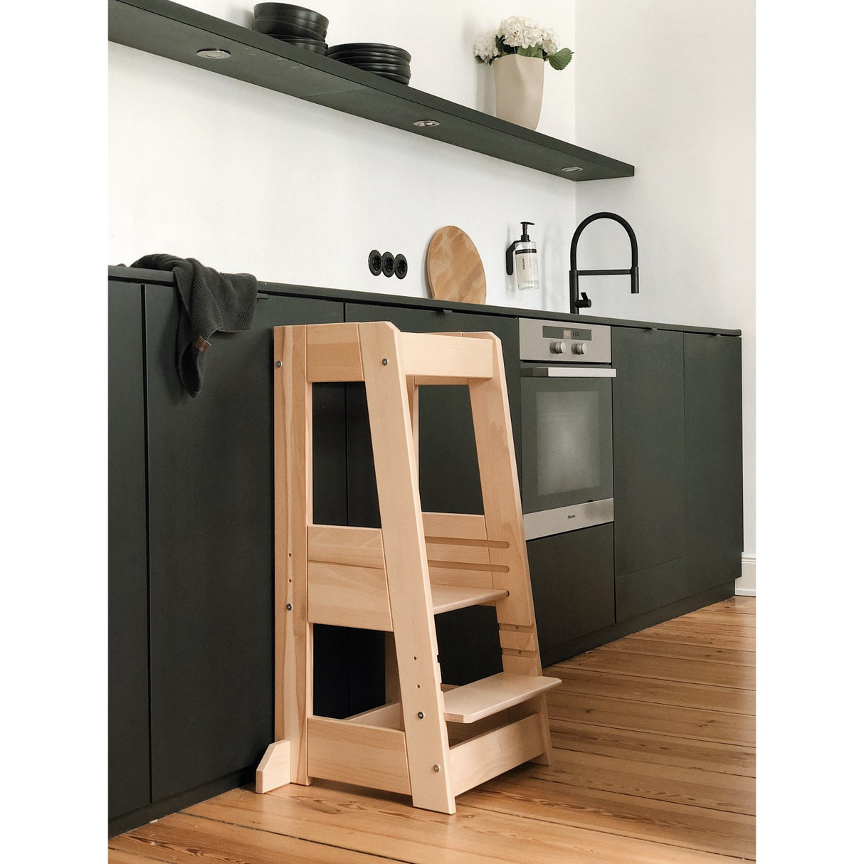 tiSsi® Nature Felix Læringstårn Massiv Bøg