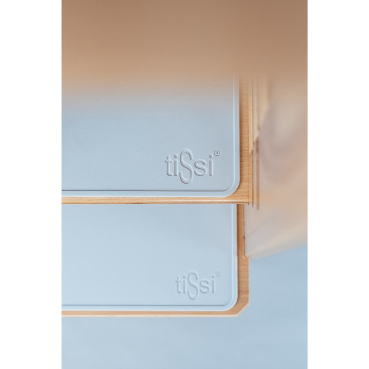 tiSsi® Grey Felix Skridsikre Måtter - Sæt Med 2 Til Læringstårn Felix