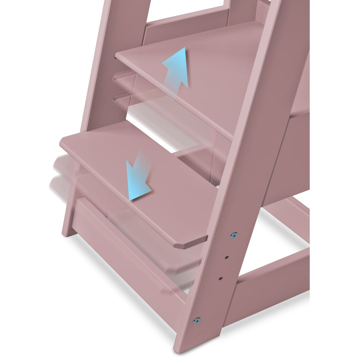 tiSsi® Oriental Rosa Laquer Felix Læringstårn Massiv Bøg