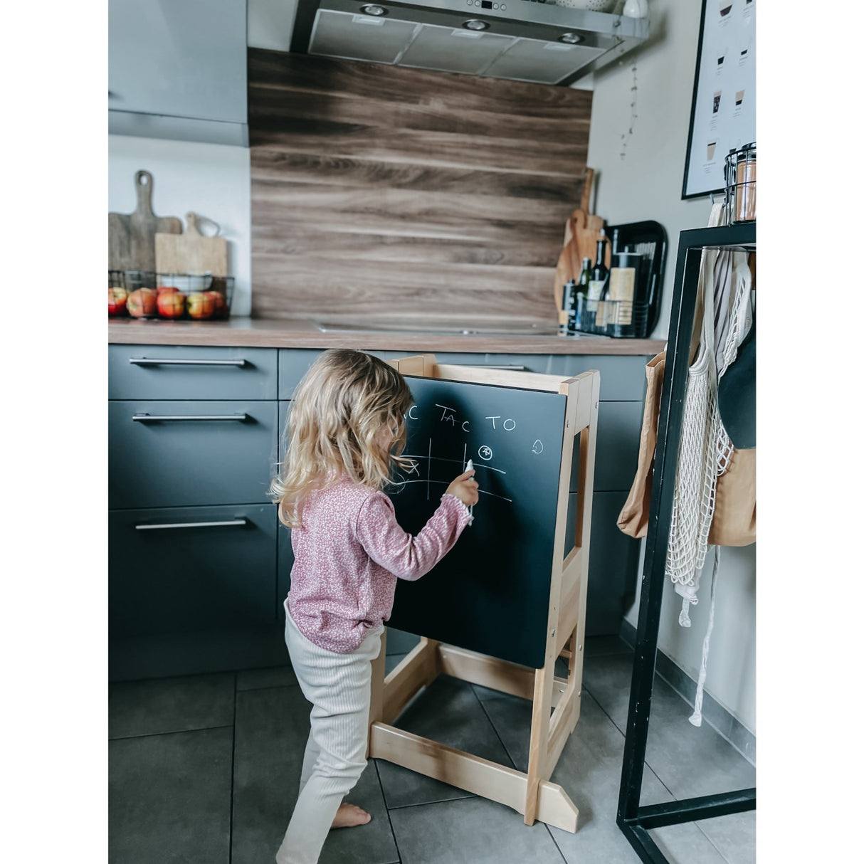 tiSsi® Black Felix Sort Tavle Til Læringstårn Felix