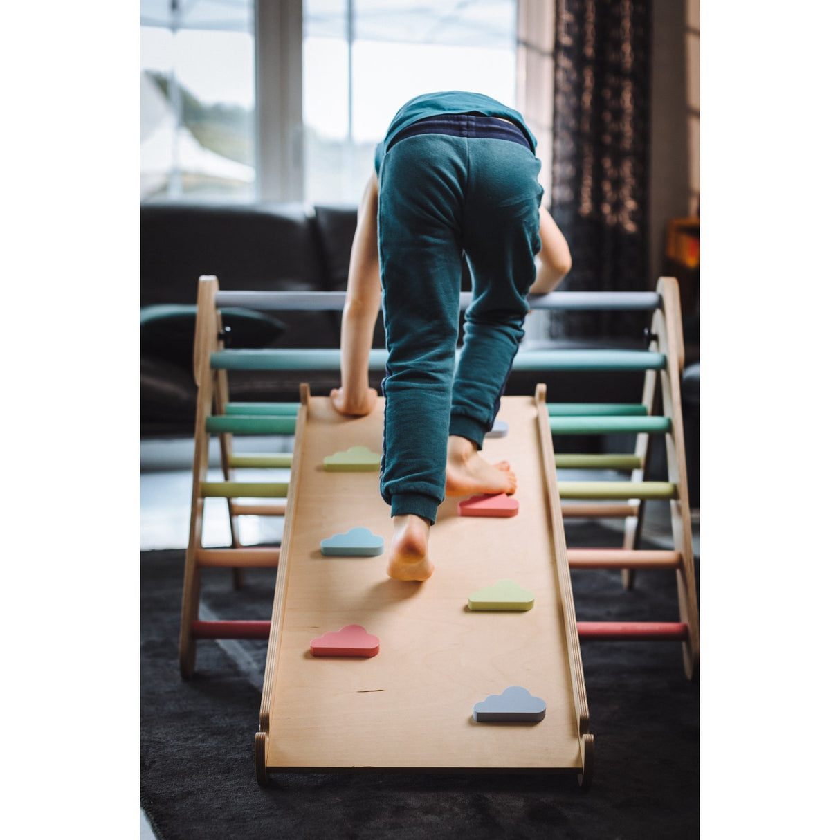 tiSsi® Multi Pikler Rutsje Klatrestativ