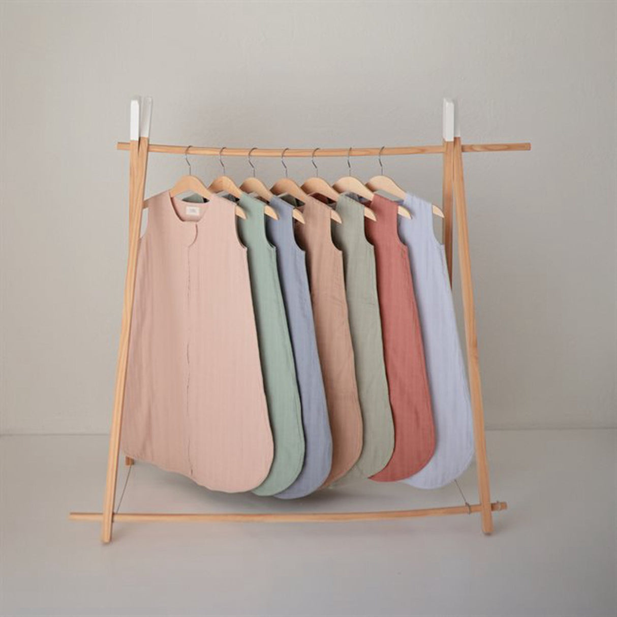 Mushie Blush Muslin Kørepose