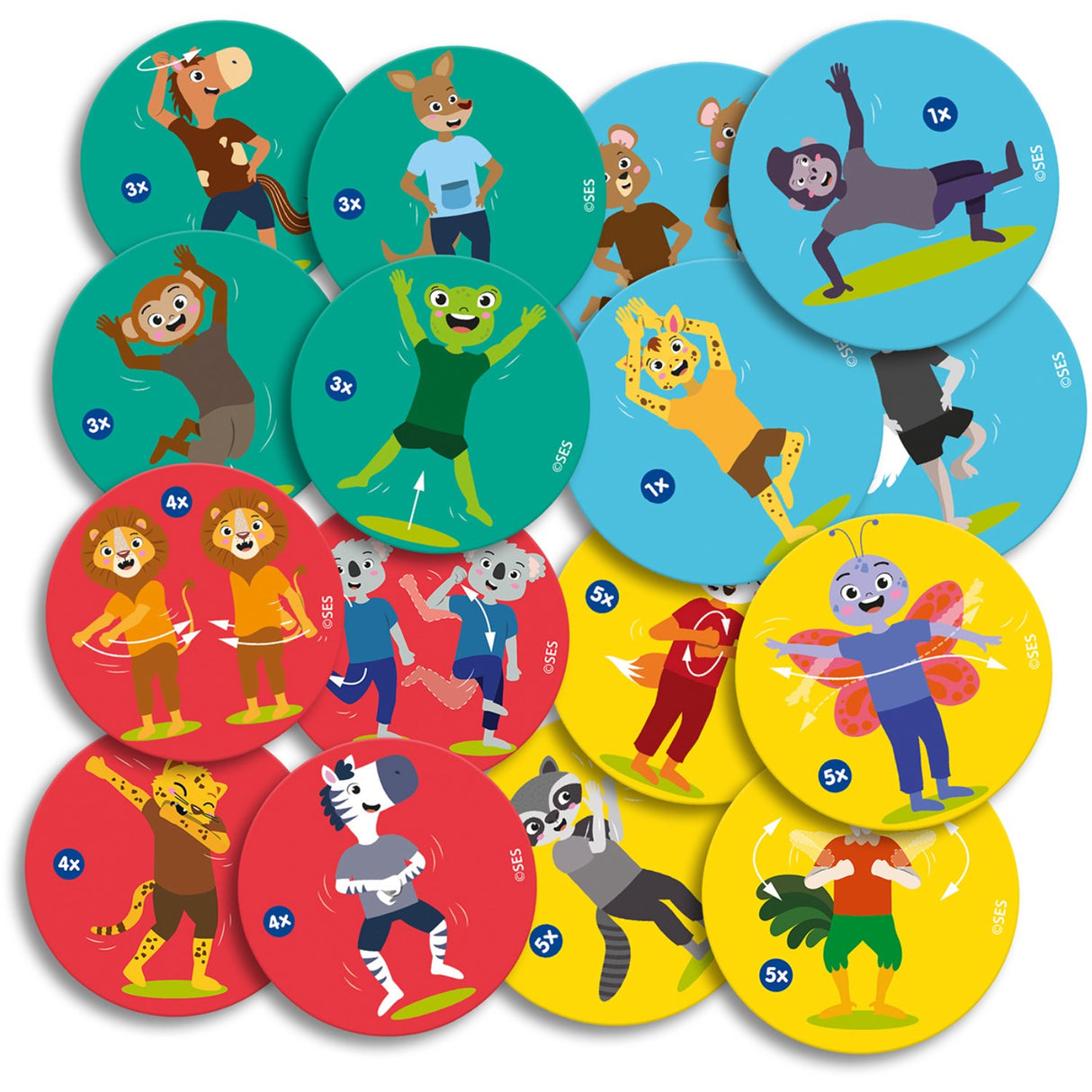 SES Creative Spil Dyredansen