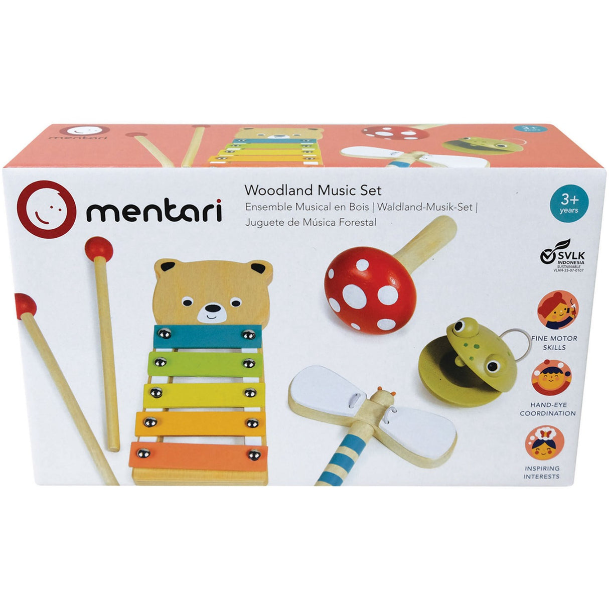 Mentari Musiksæt Skovens Dyr