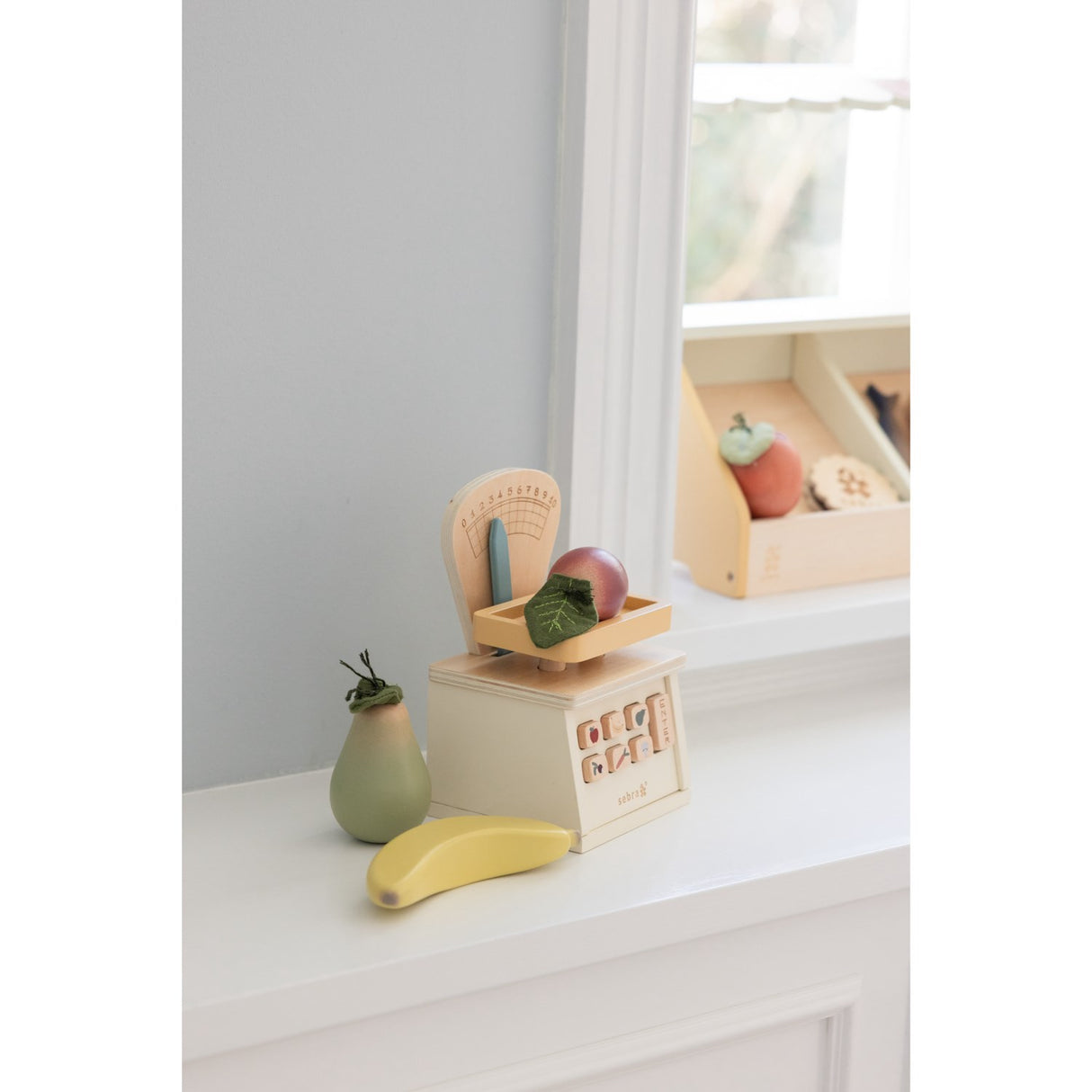 Sebra Wooden Butiksvægt