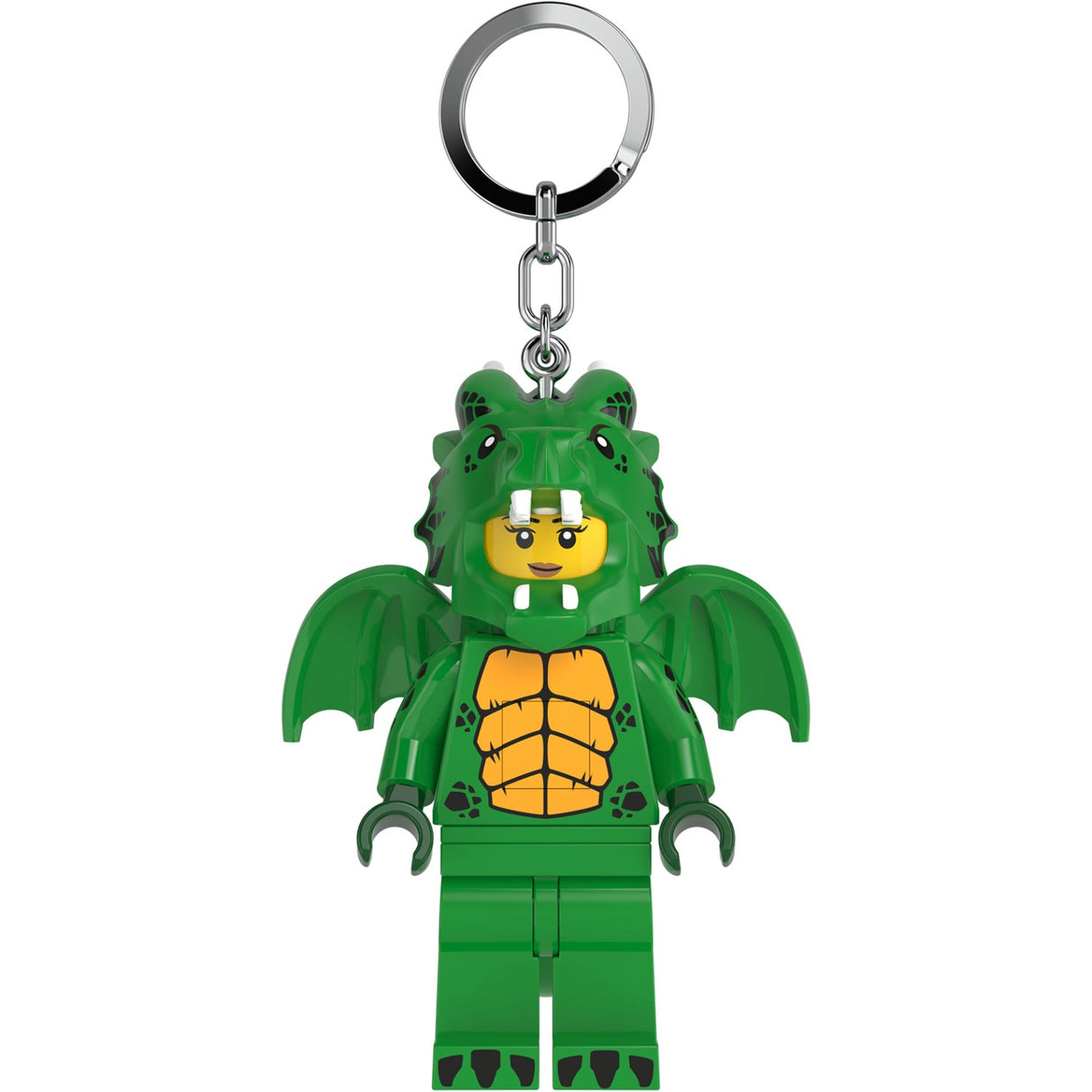 Euromic Lego® Minifigures™ Nøglering Med Lys Green Dragon Girl